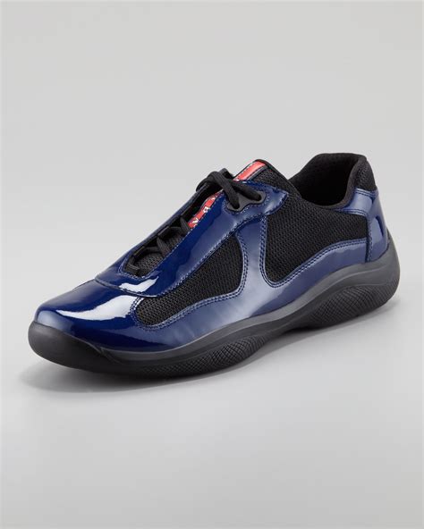 prada americas cup trainers patent|Prada America's Cup sneakers sale.